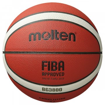 Molten BG3800 Basketball, orange/ivory