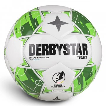 Derbystar Futsal-Bundesliga Apus Light 350 v26 Futsalball, weiß/grün