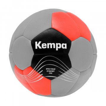 Kempa Spectrum Synergy Pro Handball, grau/rot