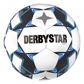 Derbystar Apus TT v23 Fußball, weiß/blau