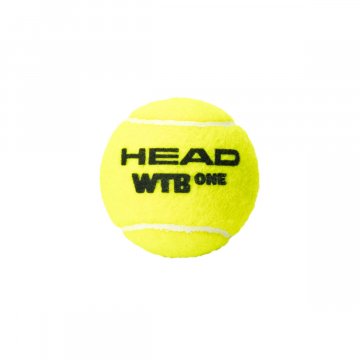 HEAD WTB One Tennisbälle, 4er Dose, gelb