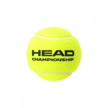HEAD Championship Tennisbälle, 4er Dose, gelb