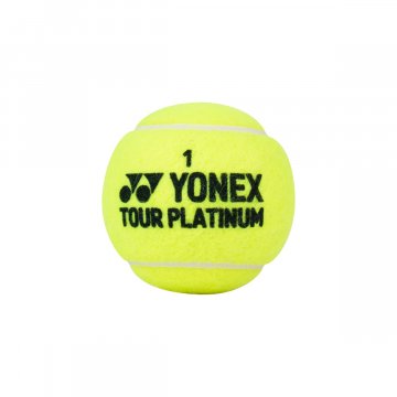 YONEX Tour Platinum Tennisbälle, 4er Dose, gelb