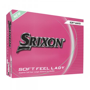 Srixon Soft Feel Lady Golfbälle, 12er Box, weiß