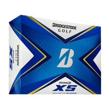 Bridgestone 2020 Tour B XS Golfbälle, 12er Box, weiß