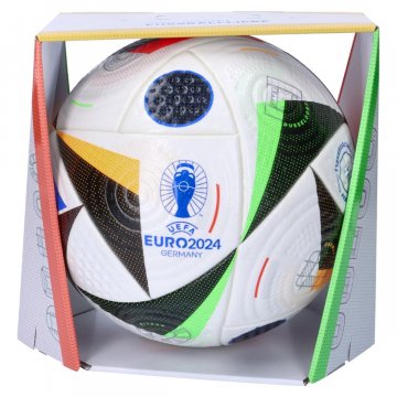 adidas EURO24 Fussballliebe Pro Fußball, weiß/bunt