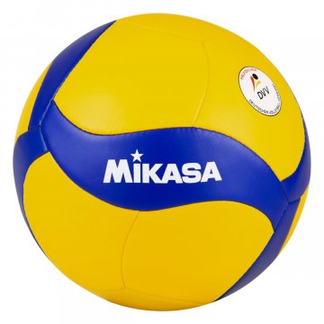 Mikasa V350W Volleyball, gelb/blau