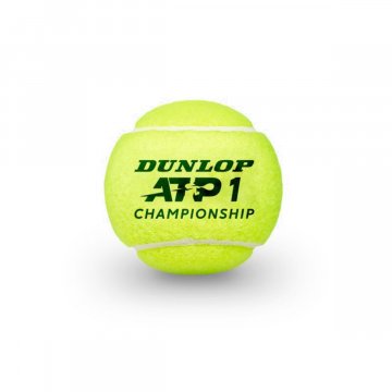 Dunlop ATP Championship Tennisbälle, 4er Dose, gelb