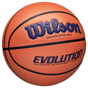 Wilson Evolution Game Basketball, orange/navy