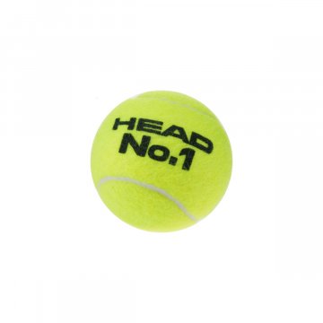 HEAD No.1 Tennisbälle, 4er Dose, gelb