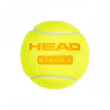 HEAD Stage 2 Orange Tennisbälle, 72er Polybag, gelb