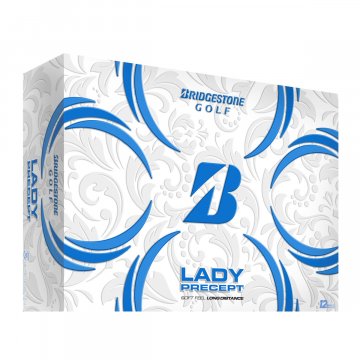 Bridgestone 2021 Lady Precept Golfbälle, 12er Box, weiß