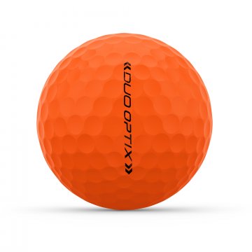 Wilson Staff DUO Optix Golfbälle, 12er Box, orange