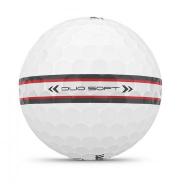 Wilson DUO Soft TRK360 Golfbälle, 12er Box, weiß