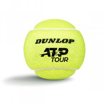 Dunlop ATP Official Ball Tennisbälle, 4er Dose, gelb