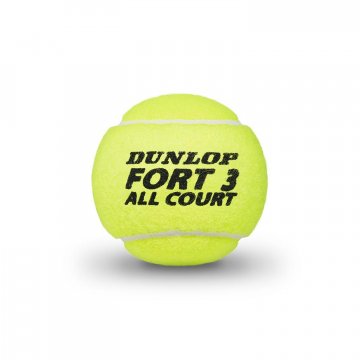 Dunlop Fort All Court TS Tennisbälle, 4er Dose, gelb