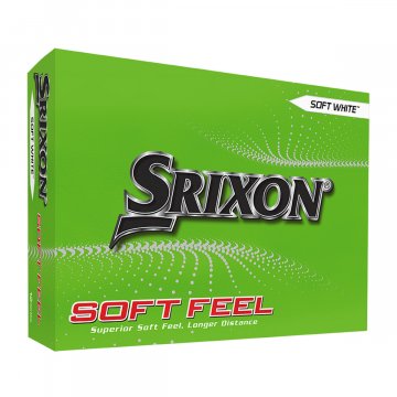 Srixon Soft Feel Golfbälle, 12er Box, weiß