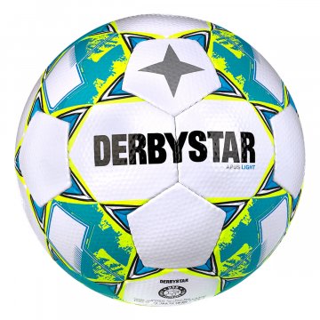 Derbystar Apus Light v23 Fußball, gelb/blau