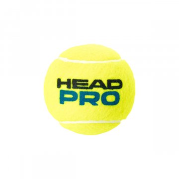 HEAD Pro Tennisbälle, 4er Dose, gelb