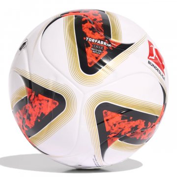 adidas Bundesliga Torfabrik League Fußball, Box,  weiß/schwarz/rot