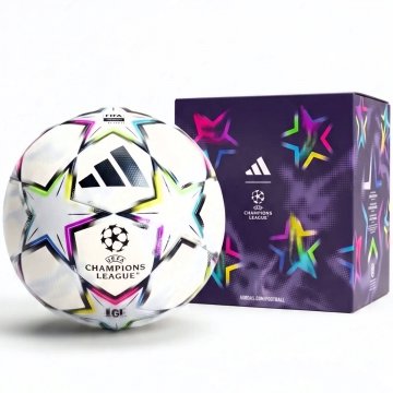 adidas UCL League 26/27 Fußball, Box, weiß/bunt