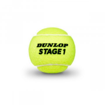 Dunlop Stage 1 Green Tennisbälle, 3er Dose, gelb