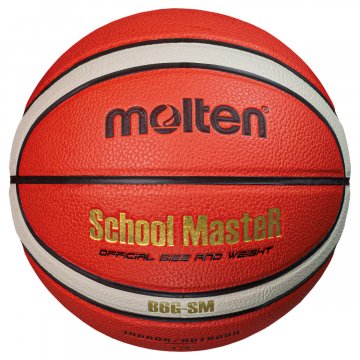 Molten BG-SM School MasteR Basketball, orange/ivory