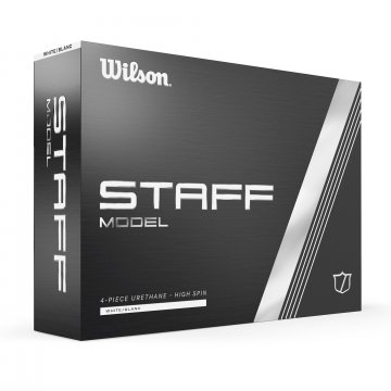 Wilson Staff Model Golfbälle, 12er Box, weiß