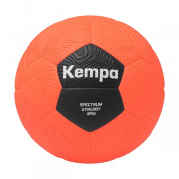 Kempa Spectrum Synergy Spin Handball, fluorot/schwarz