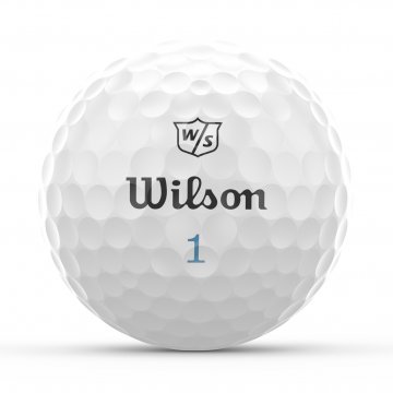 Wilson Staff DUO SOFT 2.S Womens Golfbälle, 12er Box, weiß