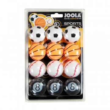 Joola Ballset Sports Tischtennisbälle, 12er Pack
