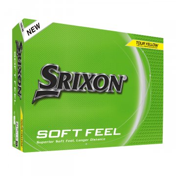 Srixon Soft Feel Golfbälle, 12er Box, gelb