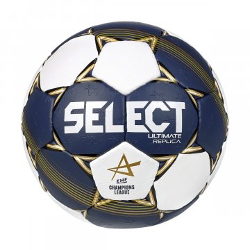 Select Ultimate Replica Champions League v22 Handball, weiß/blau