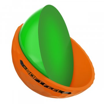 Srixon Soft Feel Golfbälle, 12er Box, orange