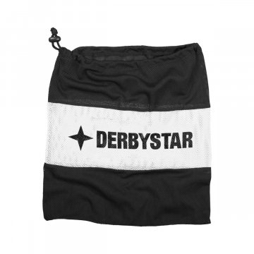 Derbystar Ballbeutel für 1 Ball, schwarz/weiß