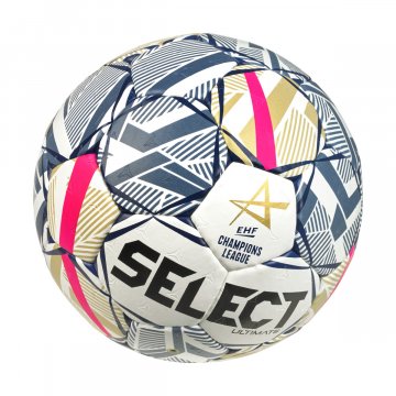 Select Ultimate EHF Champions League v26 Handball, weiß/blau