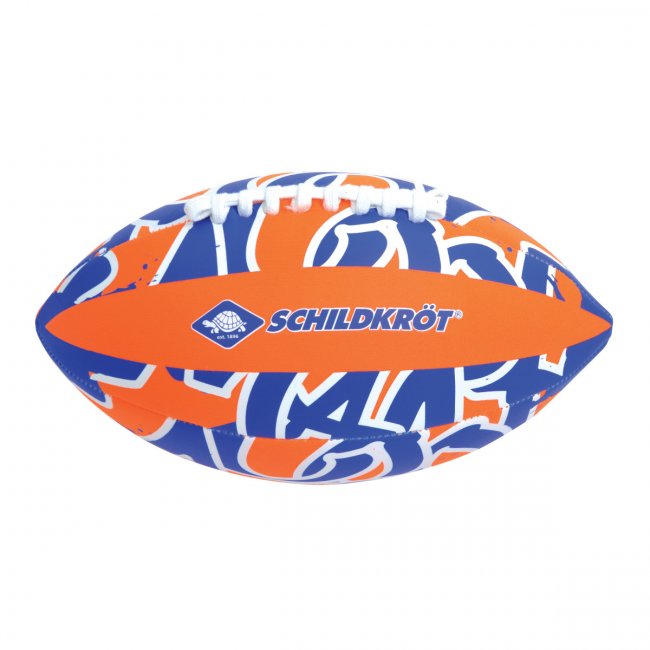 Schildkröt Neopren American Football, orange/blau