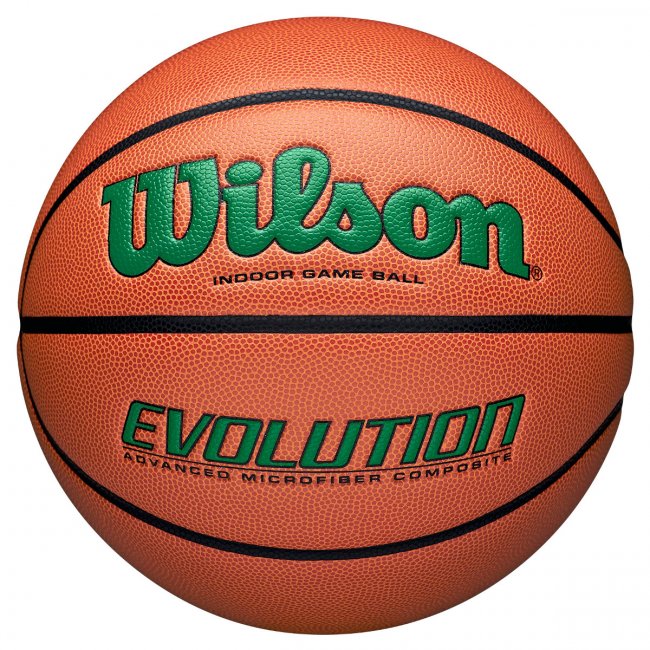 Wilson Evolution Game Basketball, orange/grün