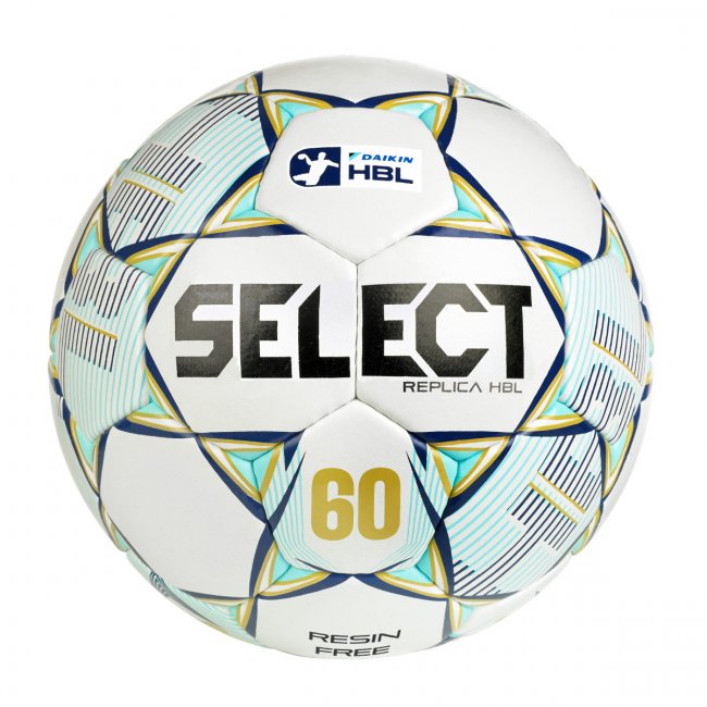 Select Replica HBL v25 Handball, grau/mint
