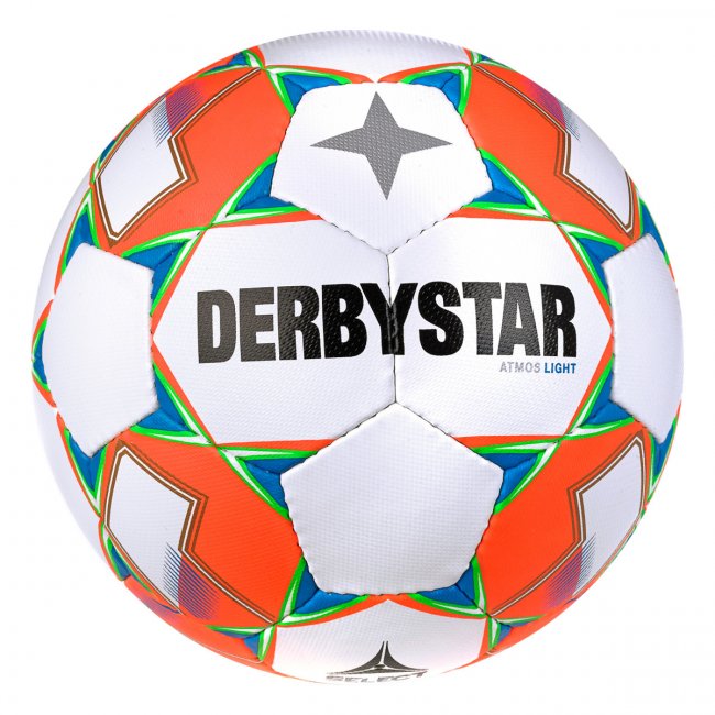 Derbystar Atmos Light AG v23 Fußball, orange/blau