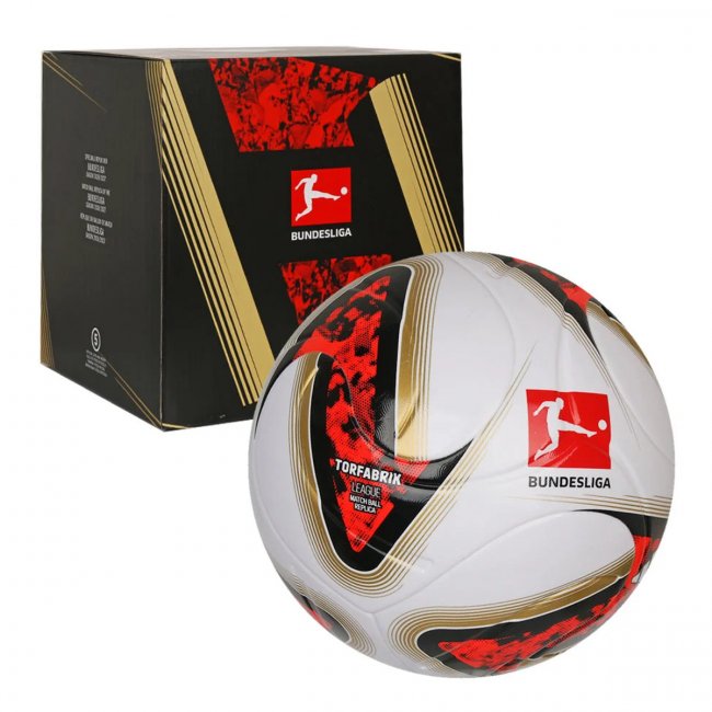 adidas Bundesliga Torfabrik League Fußball, Box,  weiß/schwarz/rot