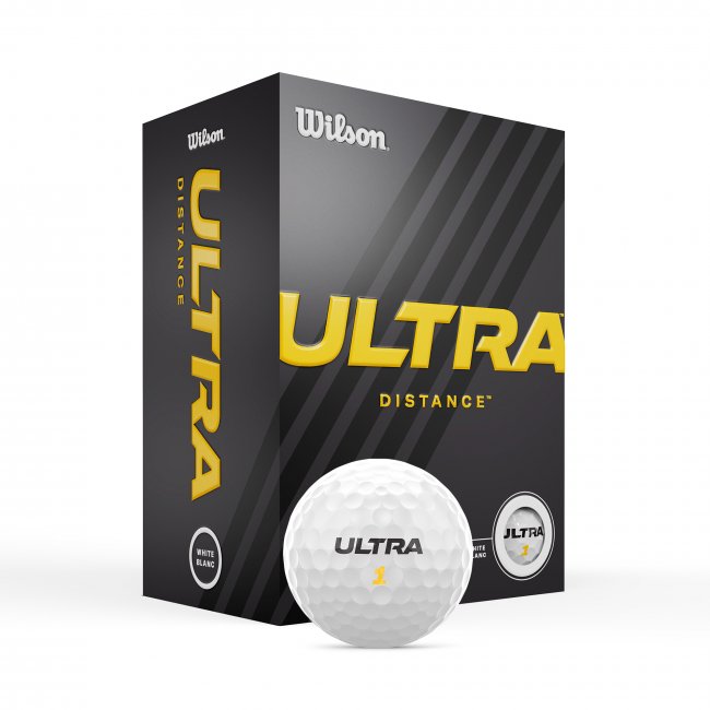 Wilson Ultra Distance Golfbälle, 24er Box, weiß