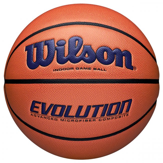 Wilson Evolution Game Basketball, orange/navy
