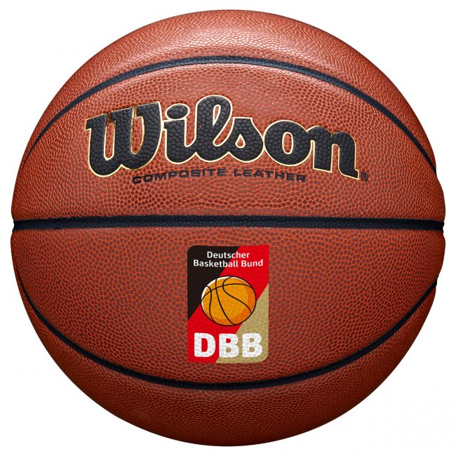 Wilson Reaction Pro DBB Basketball, braun