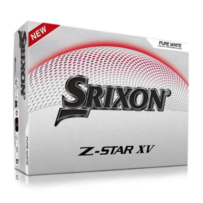 Srixon Z-Star XV Golfbälle, 12er Box, weiß