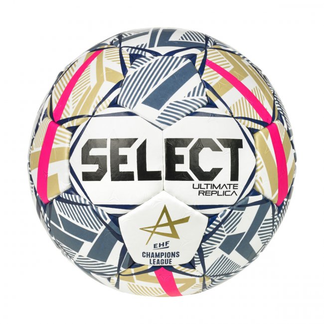 Select Ultimate Replica EHF Champions League v26 Handball, weiß/blau