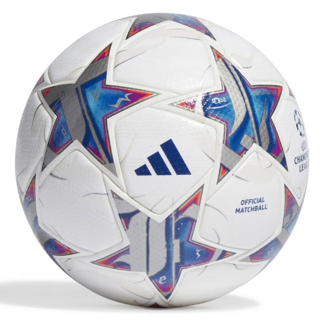 adidas UEFA Champions League Pro 23/24 Fußball, weiß/blau