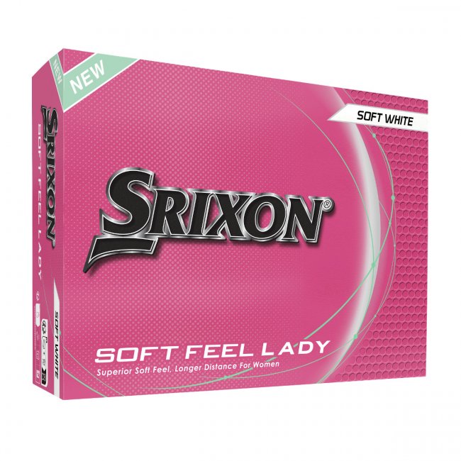 Srixon Soft Feel Lady Golfbälle, 12er Box, weiß