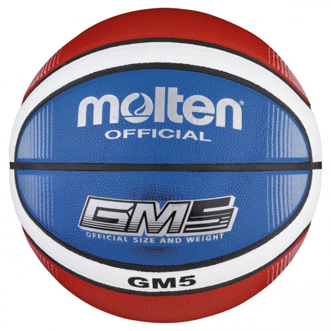 Molten BGMX Basketball, blau/rot/weiß