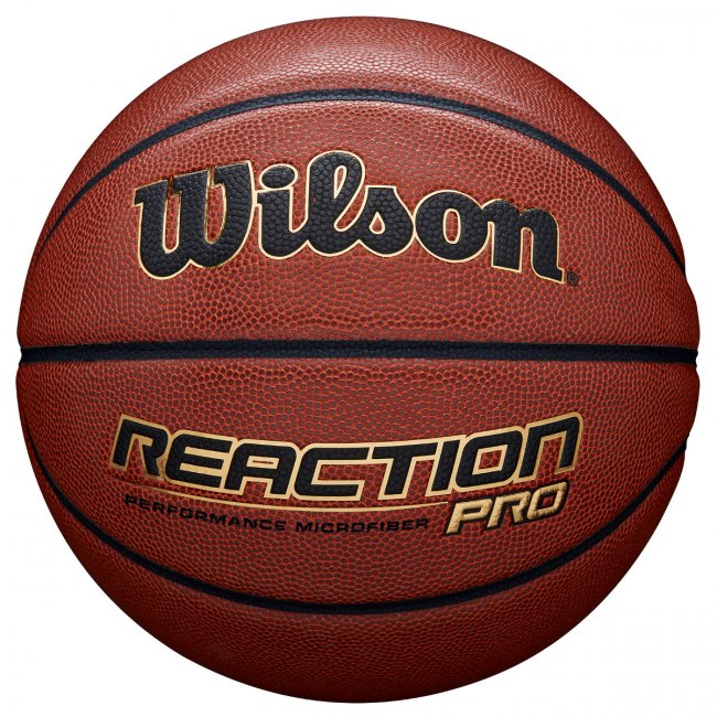 Wilson Reaction Pro Basketball, braun